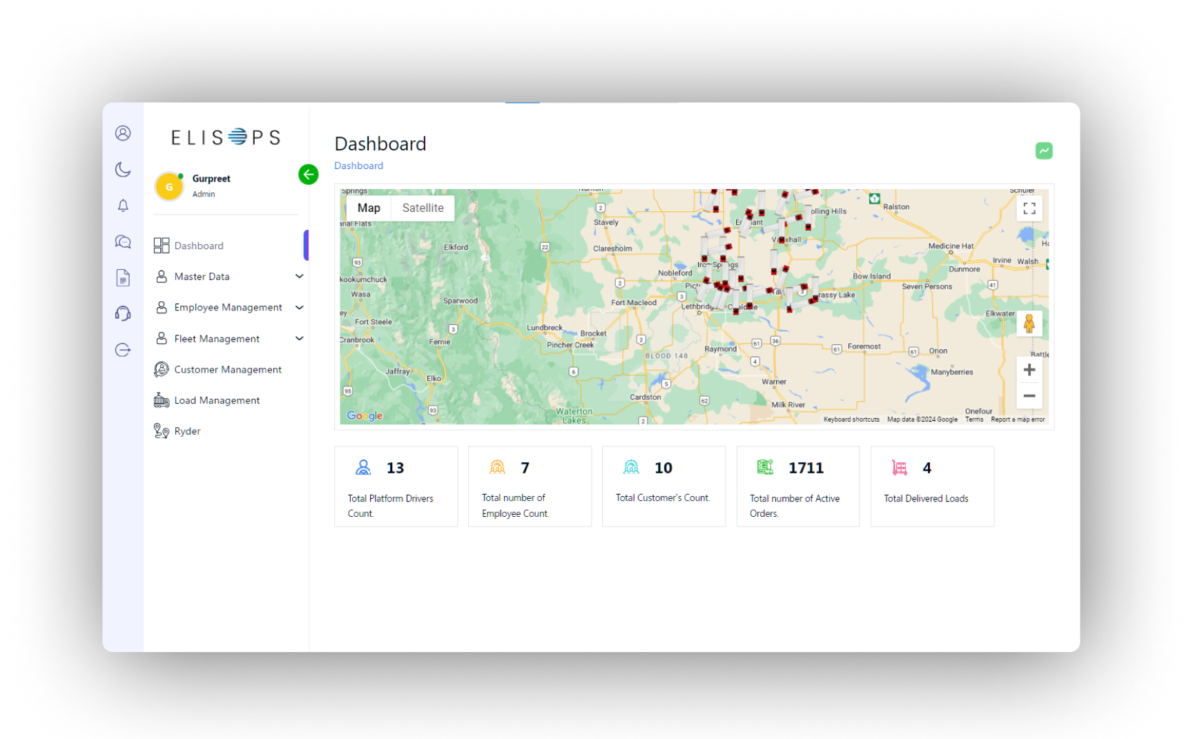 Logistics Dashboard